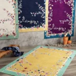 Tapis chinois traditionnel avec design asiatique