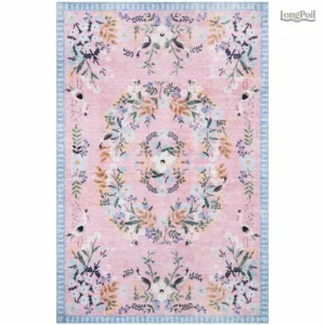 Tapis fleuri coloré pour décoration intérieure