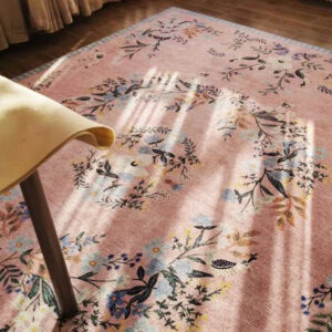 Tapis à motifs floraux, idéal pour embellir votre espace