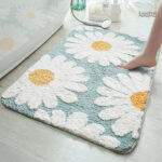 Tapis de bain élégant en matériaux de qualité