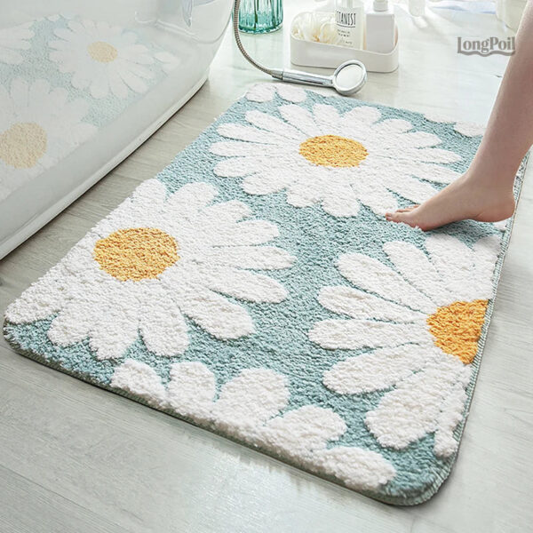 Tapis de bain élégant en matériaux de qualité