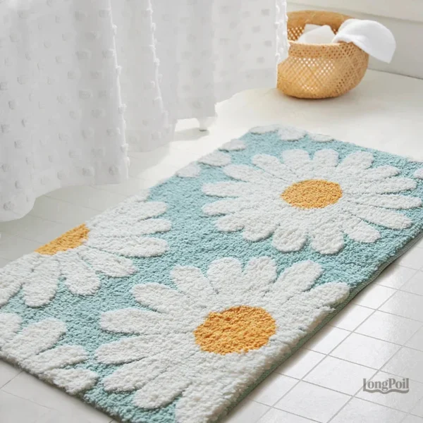 Tapis de bain design pour améliorer l'esthétique de la salle de bain
