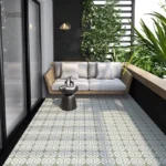 Tapis de balcon décoratif pour un espace extérieur agréable