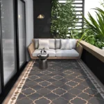 Tapis Balcon étroit pour une décoration extérieure élégante