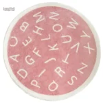 Tapis Bébé Alphabet coloré pour l'apprentissage des lettres