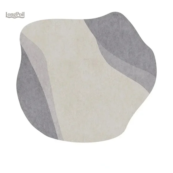 Tapis beige pour chambre de bébé, ambiance douce et apaisante