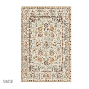 Tapis Beige Vintage au design classique et intemporel