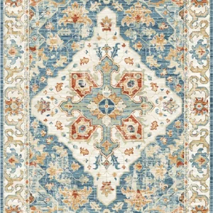 Tapis berbère ancien, effet vintage et design intemporel