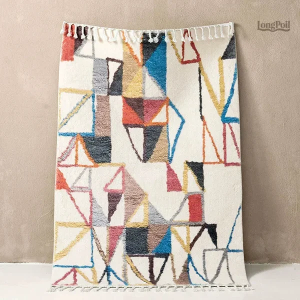 tapis-berbere-blanc-1 Tapis Berbère Blanc au design élégant et minimaliste