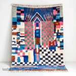 Tapis berbère coloré
