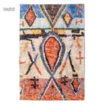 Tapis berbère marocain au design traditionnel et authentique