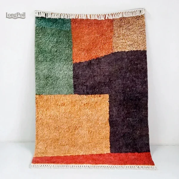 tapis-berbere-marocain-1 Tapis Berbère Marocain traditionnel en motifs géométriques