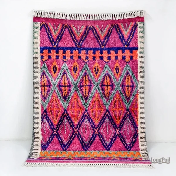 tapis-berbere-rose-1 Tapis Berbère Rose au design élégant et moderne