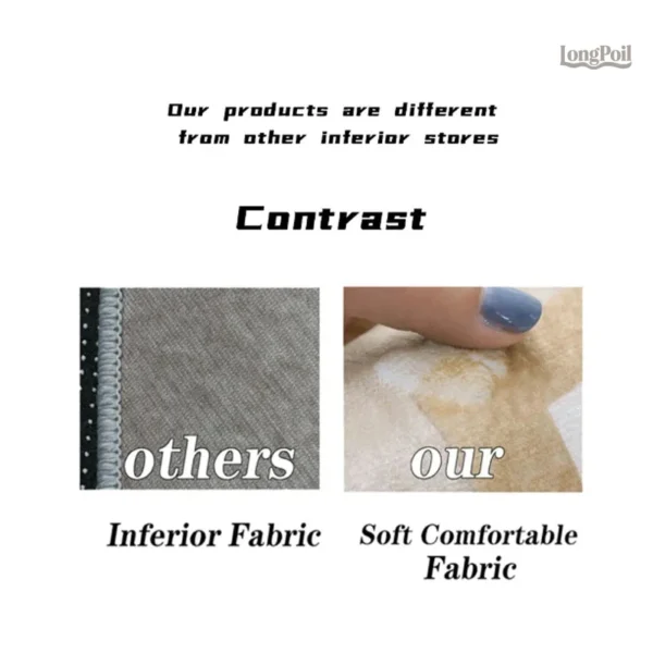 Tapis bleu doux pour un confort optimal dans votre espace