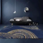 Tapis Bleu Nuit élégant et moderne pour votre intérieur
