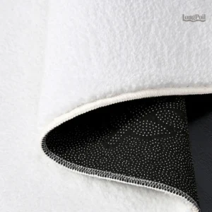 Tapis chic en damier, parfait pour le salon ou la chambre