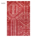 Tapis Bohème au design élégant et coloré