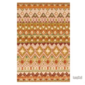 Tapis Bohème Coloré aux motifs vibrants et design unique