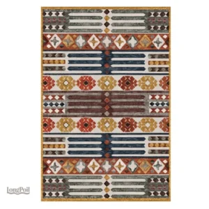Tapis Bohème pour salon aux motifs élégants