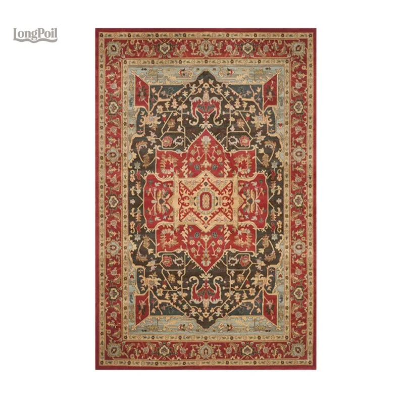 Tapis Bohème Vintage aux motifs colorés et élégants