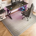 Tapis de bureau gamer avec design optimisé pour le confort