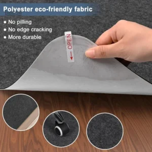 Tapis de Bureau anti-glisse pour chaise ergonomique