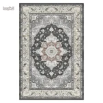Tapis Chindi Indien coloré, style traditionnel et artisanal
