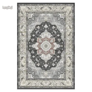 Tapis Chindi Indien coloré, style traditionnel et artisanal
