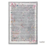 Tapis Chinois Ancien, motif traditionnel et couleurs riches