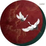 Tapis Chinois Rouge élégant et traditionnel pour un intérieur chaleureux