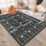 Tapis circuit voiture pour jeux d'enfants