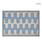 Tapis contemporain luxe au design élégant et raffiné