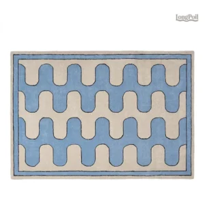 Tapis contemporain luxe au design élégant et raffiné
