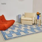 Tapis de luxe moderne avec motifs uniques et chic