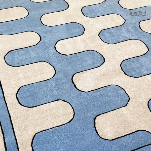 Tapis haut de gamme alliant confort et esthétique contemporaine
