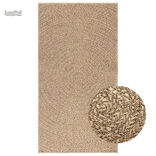 Tapis jute pour décoration intérieure