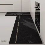 Tapis antidérapant pour cuisine en vinyle