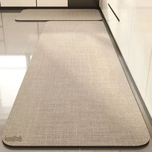Tapis cuisine en vinyle décoratif et pratique