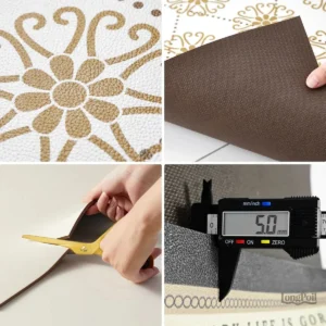 Tapis cuisine lavable en matière durable et résistante