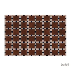 Tapis Damier élégant pour décoration intérieure moderne