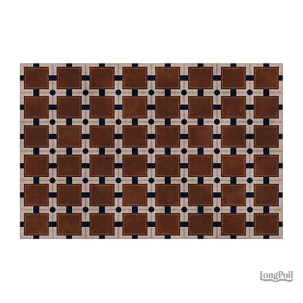 tapis-damier-1 Tapis Damier élégant pour décoration intérieure moderne