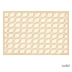 Tapis Damier Multicolore au design moderne et coloré