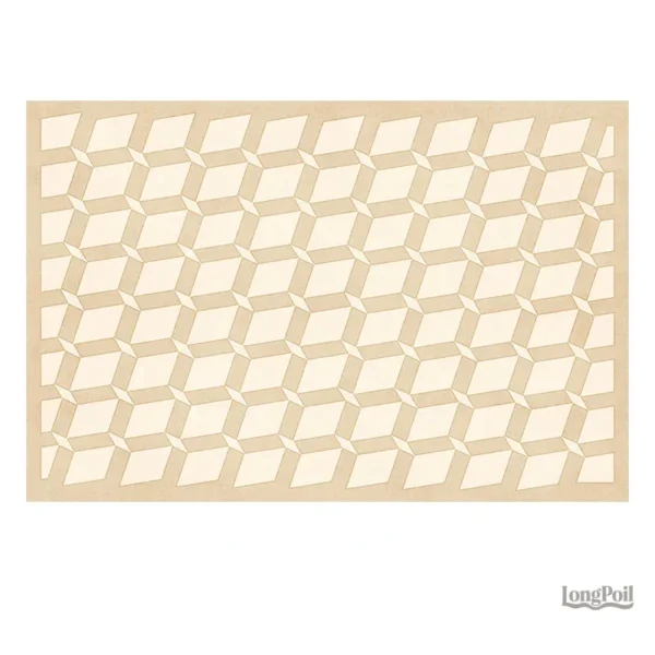 Tapis Damier Multicolore au design moderne et coloré