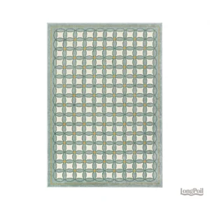 Tapis damier pour salon, design élégant et moderne