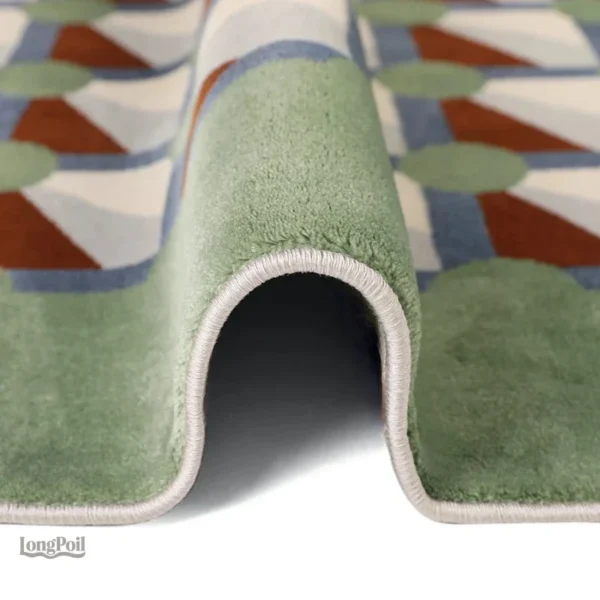 Tapis avec motif damier, décoration intérieure stylée