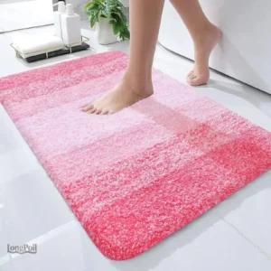 Tapis de bain doux et absorbant pour salle de bain