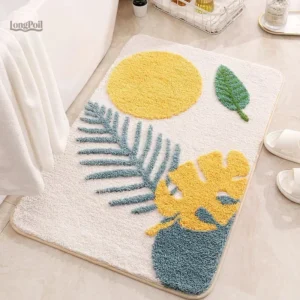 Tapis de salle de bain au design unique et élégant