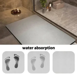 Tapis diatomite élégant pour intérieur moderne