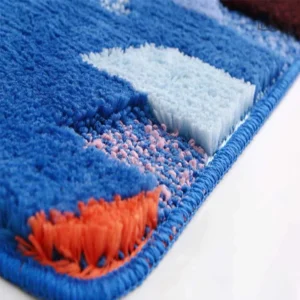 Tapis doux et absorbant pour salle de bain