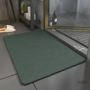 Tapis de Bain en pierre diatomite pour un séchage rapide